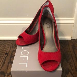 LOFT chunky heels